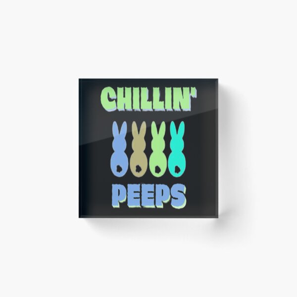 Item preview, Chilling Peeps 5, Badass and Funny, Easter Egg Hunting, Egg Hunt Squad, Chilling Peeps designed and sold by Adri Barnard.
