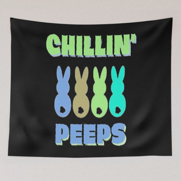 Item preview, Chilling Peeps 5, Badass and Funny, Easter Egg Hunting, Egg Hunt Squad, Chilling Peeps designed and sold by Adri Barnard.