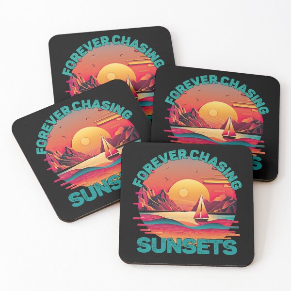 Item preview, Forever Chasing Sunsets Vintage Illustration designed and sold by Andrew Lomax.