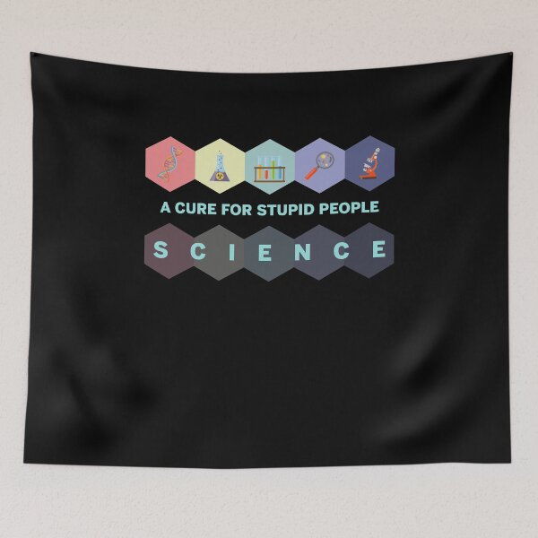 Item preview, Let's find a cure for stupid people the world of science designed and sold by kamilbogaty1.