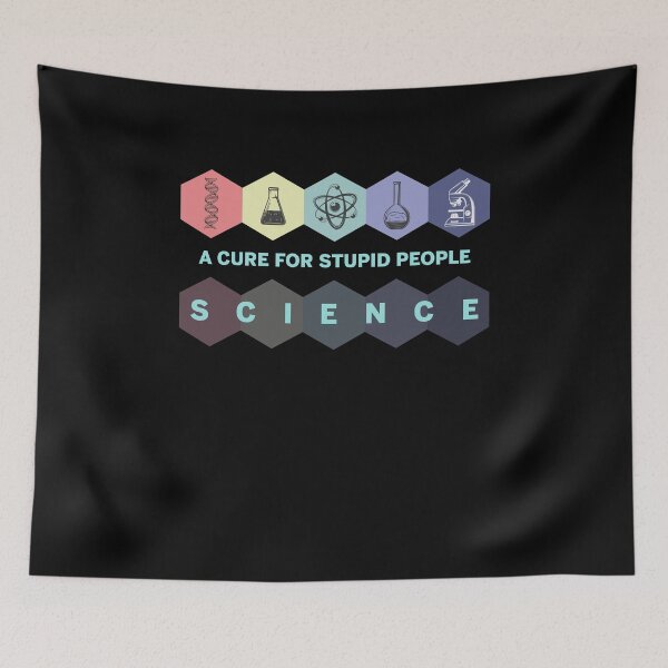Item preview, Let's find a cure for stupid people the world of science designed and sold by kamilbogaty1.