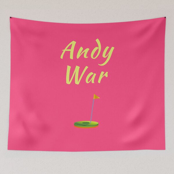 Item preview, Andy War Hole - Golf Word Pun designed and sold by Graham Baitson.