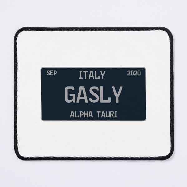 Item preview, Pierre Gasly first win license plate white designed and sold by ff1merch ..