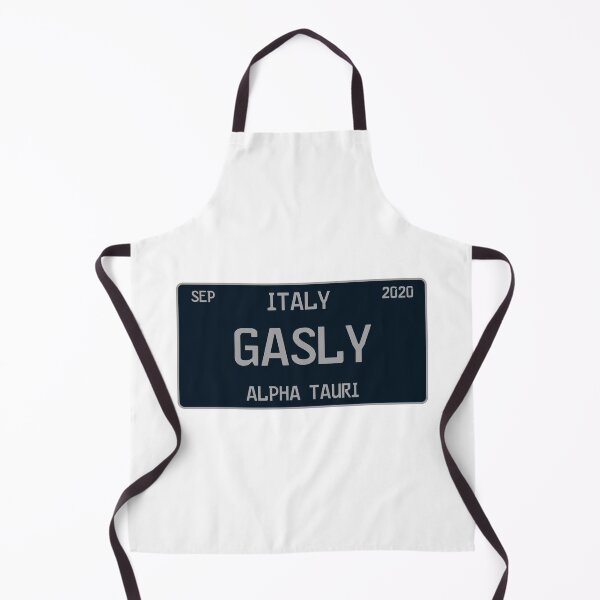 Item preview, Pierre Gasly first win license plate white designed and sold by ff1merch ..