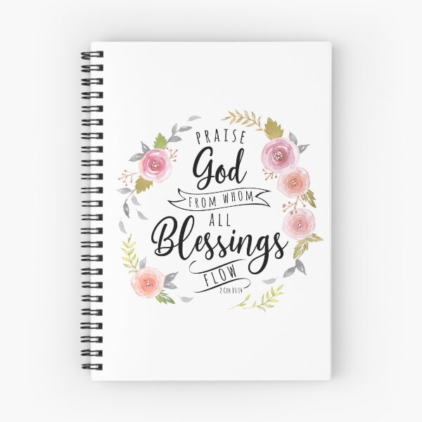 Item preview, Praise God From Whom All Blessings Flow Black designed and sold by amazingjoy.