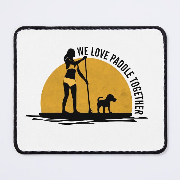 Item preview, Paddle with my dog we love paddle together designed and sold by sharifex.