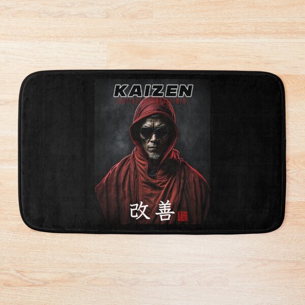 Item preview, Tibetan Cyberpunk Futuristic Monk – Kaizen Continuous Improvement Japanese Kanji designed and sold by MadeByRobots.
