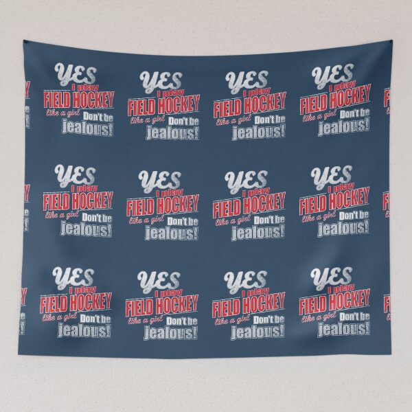 Item preview, Yes I Play Field Hockey Like A Girl Don't Be Jealous T-Shirt designed and sold by empirerb64.