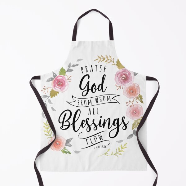 Item preview, Praise God From Whom All Blessings Flow Black designed and sold by amazingjoy.