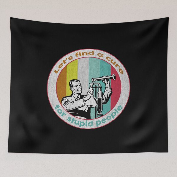 Item preview, Let's find a cure for stupid people the world of science vintage designed and sold by kamilbogaty1.