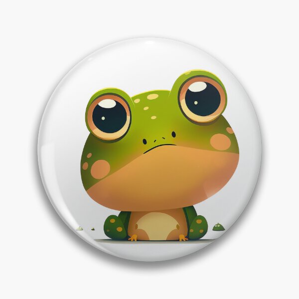 Artikelvorschau, Cute kawaii chibi frog entworfen und verkauft von ChibiInstant.
