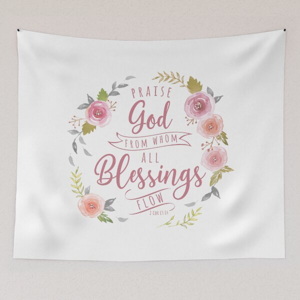 Item preview, Praise God From Whom All Blessings Flow Bush designed and sold by amazingjoy.