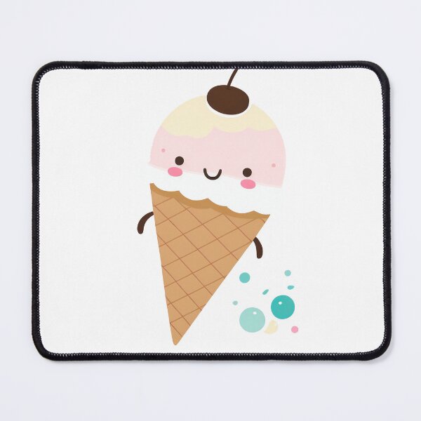 Item preview, cute chibi kawaii ice cream designed and sold by ChibiInstant.