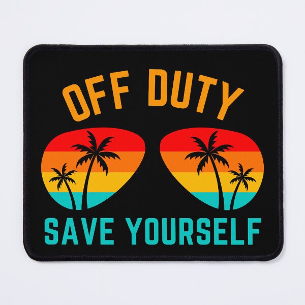 Item preview, Off Duty Save Yourself Retro Nurse Quote Vintage Sunglasses designed and sold by PrintOfi.
