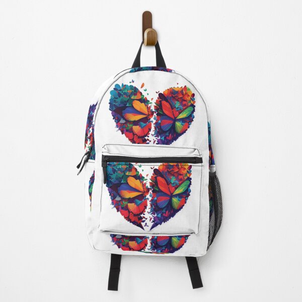 Item preview, Colorful butterflies heart designed and sold by DGtaLrtcom.