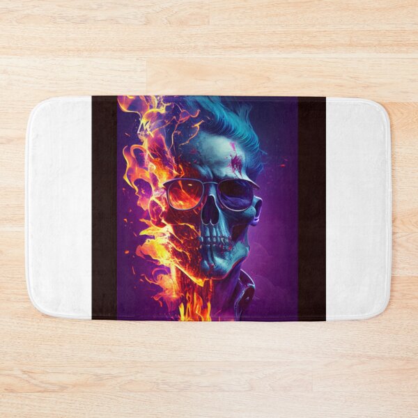 Item preview, Skull on fire designed and sold by MaryAnn84.