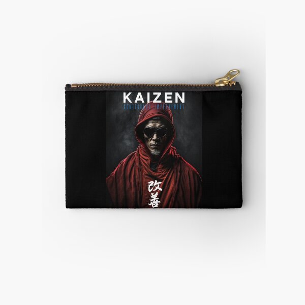 Item preview, Tibetan Cyberpunk Futuristic Monk – Kaizen Continuous Improvement Japanese Kanji designed and sold by MadeByRobots.
