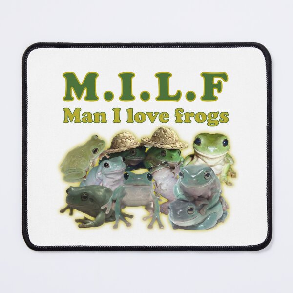Item preview, Man I Love Frogs (MILF) designed and sold by chhavaayayay.