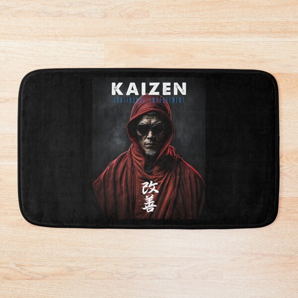 Item preview, Tibetan Cyberpunk Futuristic Monk – Kaizen Continuous Improvement Japanese Kanji designed and sold by MadeByRobots.