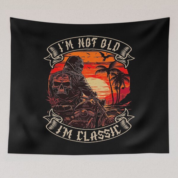 Item preview, I M Not Old I M Classic Motorcycle Biker designed and sold by druckfun.