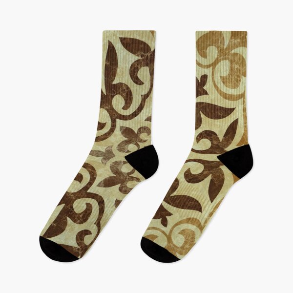 Item preview, floral aged colored decorative pattern designed and sold by ErhanArt.