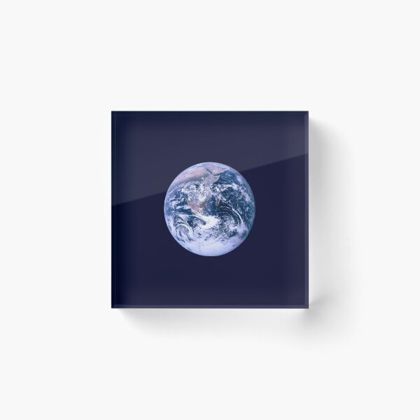 Item preview, The Blue Marble Earth from Space on Night Blue designed and sold by Fibracreativa.