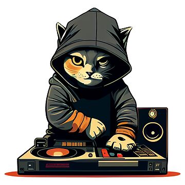 Cat dj iPad Case & Skin for Sale by wildserenity