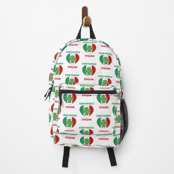 Item preview, Saint Patrick Was Italian - Italian Heart and Lucky Clover designed and sold by molamode.