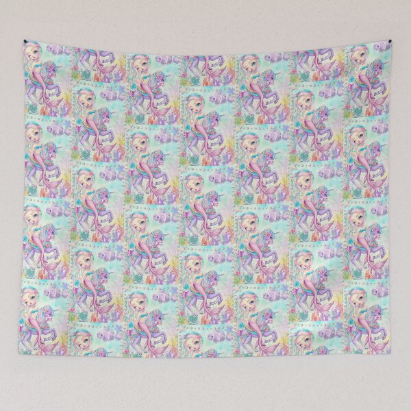 Item preview, Barbie and unicorn  designed and sold by Belgrace27.