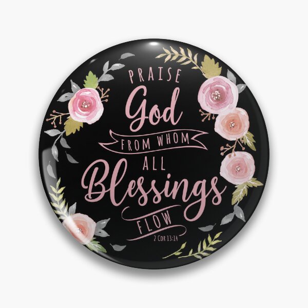 Item preview, Praise God From Whom All Blessings Flow Light Bush designed and sold by amazingjoy.