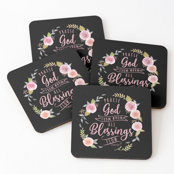 Item preview, Praise God From Whom All Blessings Flow Light Bush designed and sold by amazingjoy.