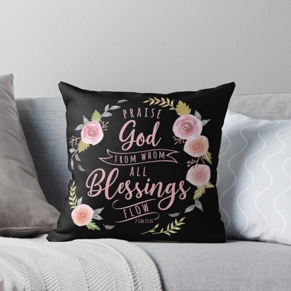Item preview, Praise God From Whom All Blessings Flow Light Bush designed and sold by amazingjoy.
