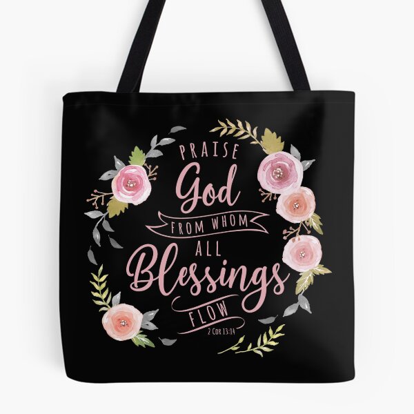 Item preview, Praise God From Whom All Blessings Flow Light Bush designed and sold by amazingjoy.