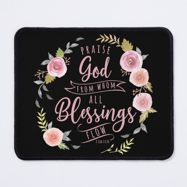 Item preview, Praise God From Whom All Blessings Flow Light Bush designed and sold by amazingjoy.