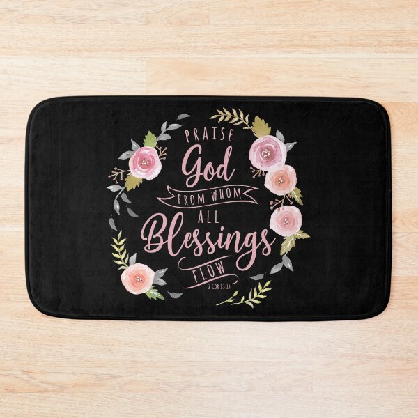 Item preview, Praise God From Whom All Blessings Flow Light Bush designed and sold by amazingjoy.