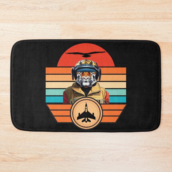 Item preview, a tiger as a hornet pilot designed and sold by Animal world designs.