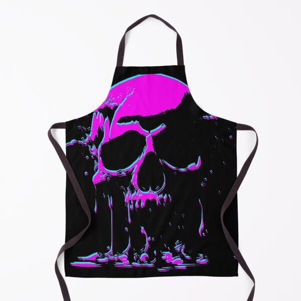 Item preview, Synth Skull - Pink/blue - Other versions available designed and sold by EldritchMagpie.