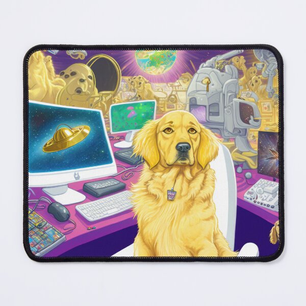 Item preview, Senior supervising dog professor  designed and sold by osssoconcept.