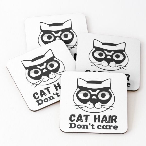 Item preview, Cat hair, don't care - Cattitude - Cat Love designed and sold by WBP Mart.