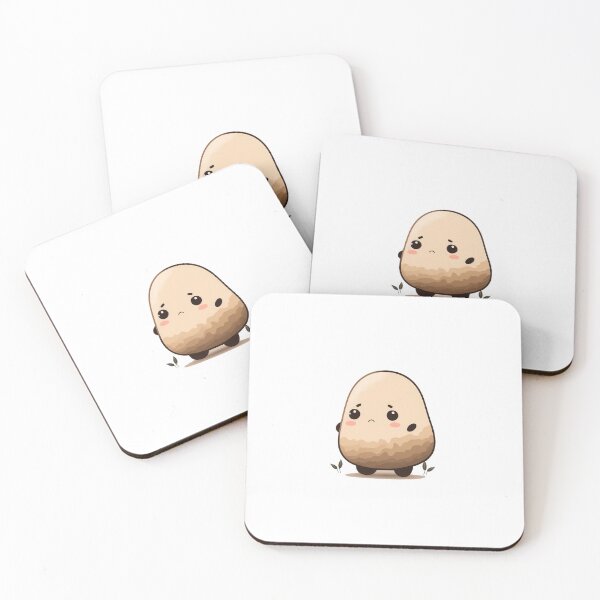 Item preview, kawaii chibi cute potato designed and sold by ChibiInstant.