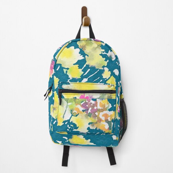 Item preview, Pretty teal garden print designed and sold by Susan Gallup.