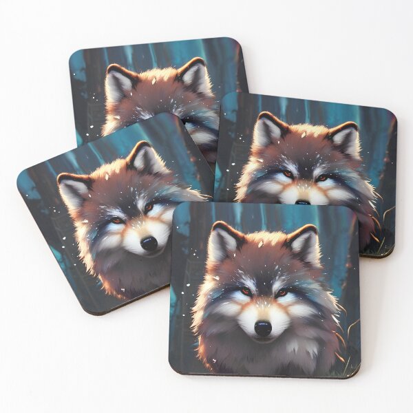 Item preview, Red-Eyed Timber Wolf designed and sold by BuyByButterfly.