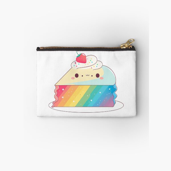 Item preview, Rainbow Cake cute chibi kawaii designed and sold by ChibiInstant.