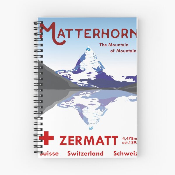 Item preview, Matterhorn, Zermatt, Switzerland, Ski Poster designed and sold by BokeeLee.