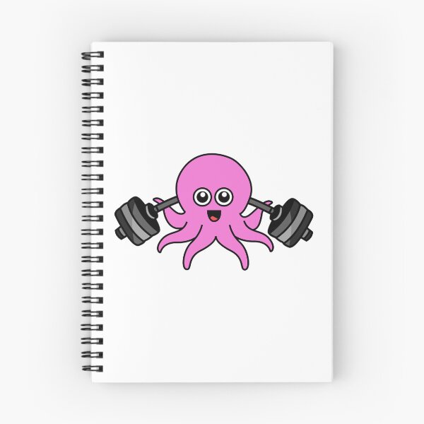 Item preview, Octopia-art weightlifting drawing designed and sold by Blondiabshop.