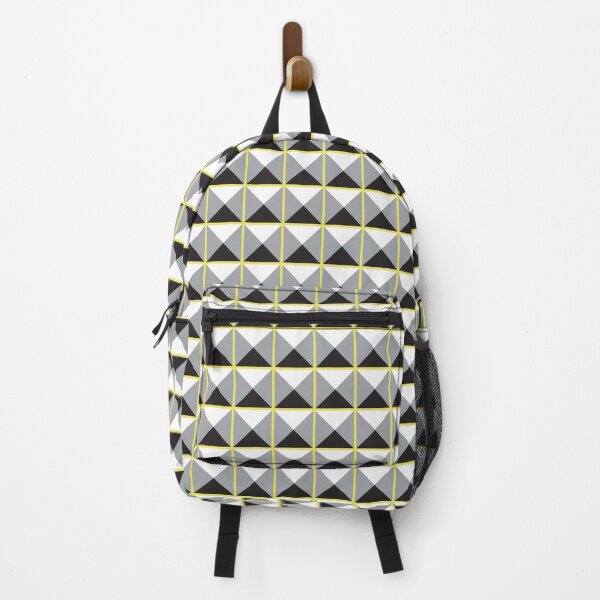 Item preview, Op Art Black, White and Yellow Geometric Studs Pattern designed and sold by scome.
