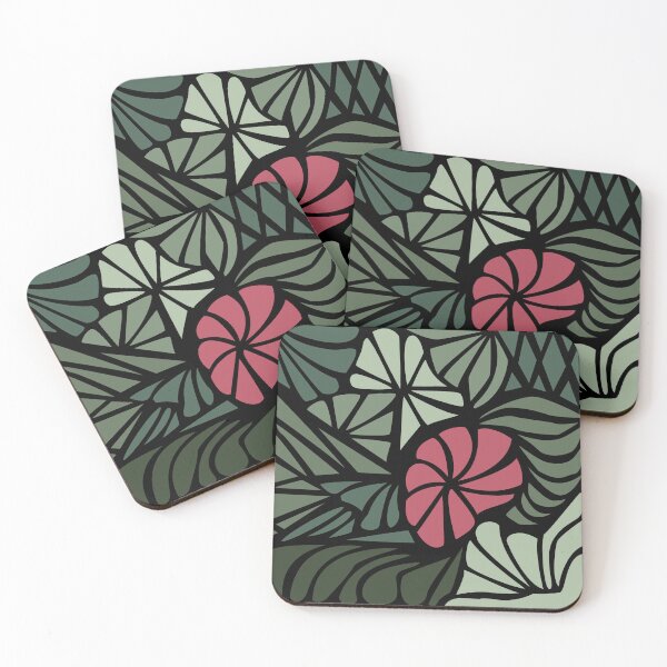 Item preview, Abstract organic shapes Flower designed and sold by Une Affaire de Filles.