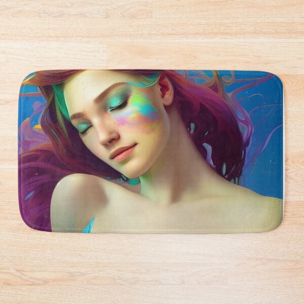Item preview, Colorful Mermaid Digital Art designed and sold by KaelumH.