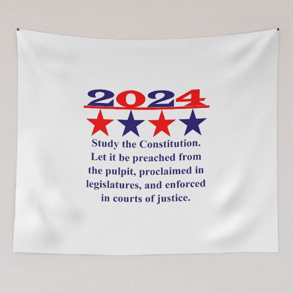 Item preview, Study The Constitution - Political Quote  designed and sold by CrankyOldDude.
