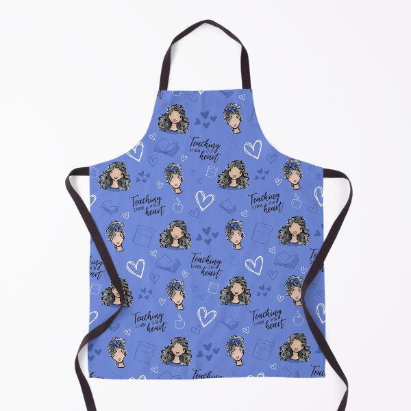 Item preview, Teaching is a Work of the Heart (Gray) designed and sold by Curly-Cuties.